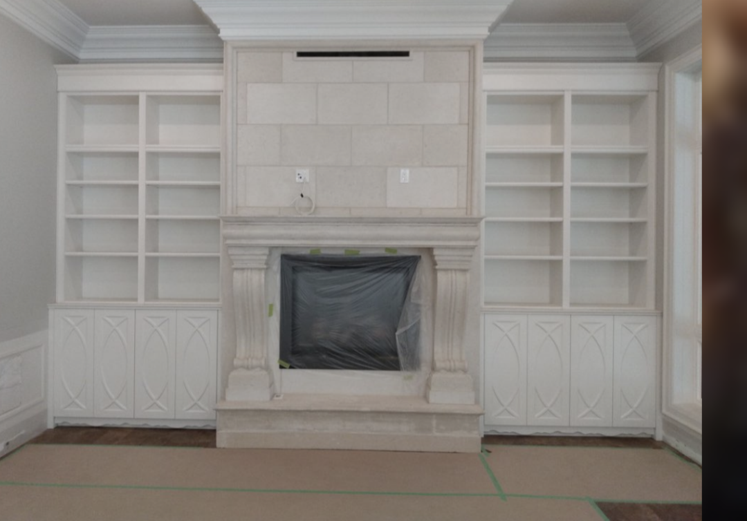 Custom wall unit built-ins